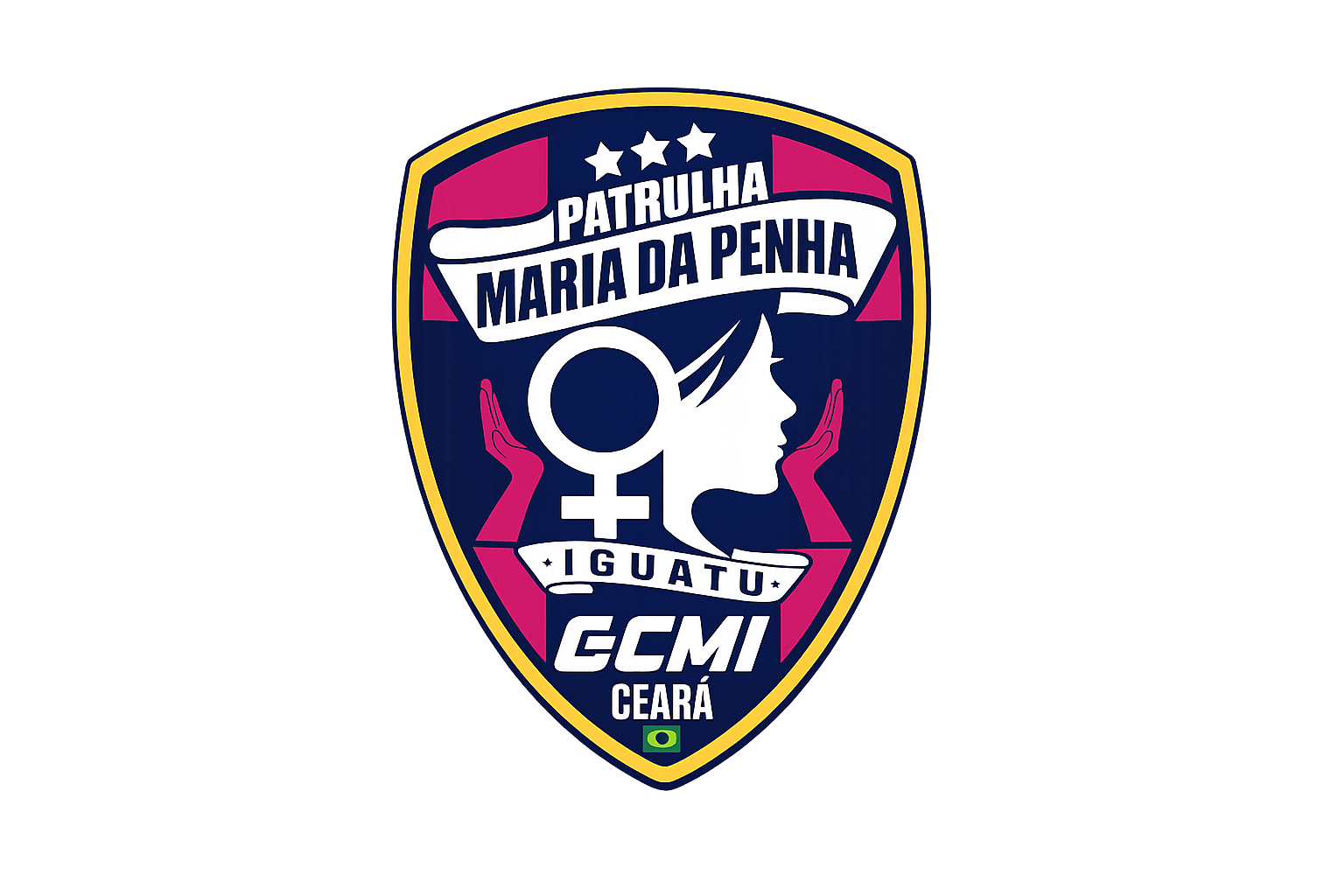 Brasão da Patrulha Maria da Penha